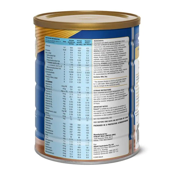 Ensure Powder 800gm Chocolate Can (2288331)