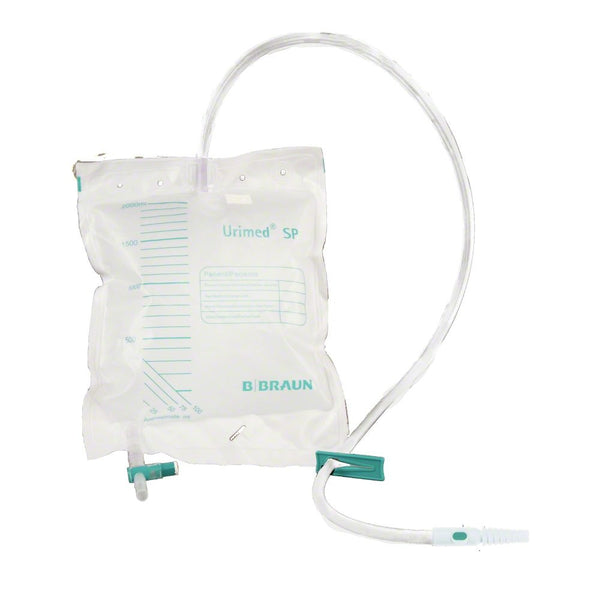 B. Braun Urimed Sp Overnight Bag 2000mL Urine 100cm Tubing, Sterile (28610/ 28650)