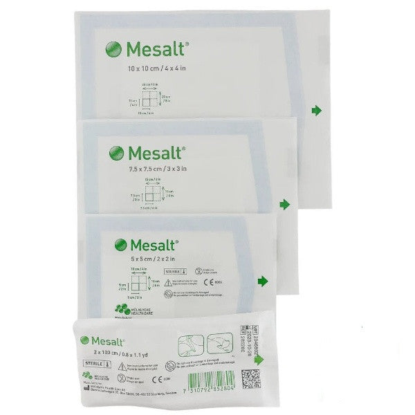 Molnlycke Mesalt Sodium Chloride Dressing All Sizes