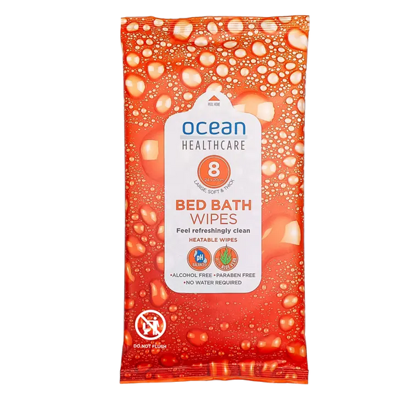 Ocean Healthcare Bed Bath Wipes 24cm x 20cm (5197)