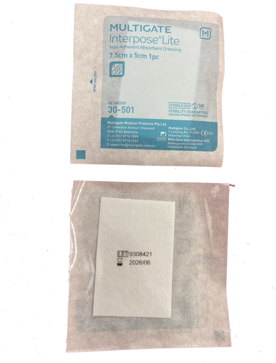 Multigate Interpose Lite Dressing Non Adhesive Sterile