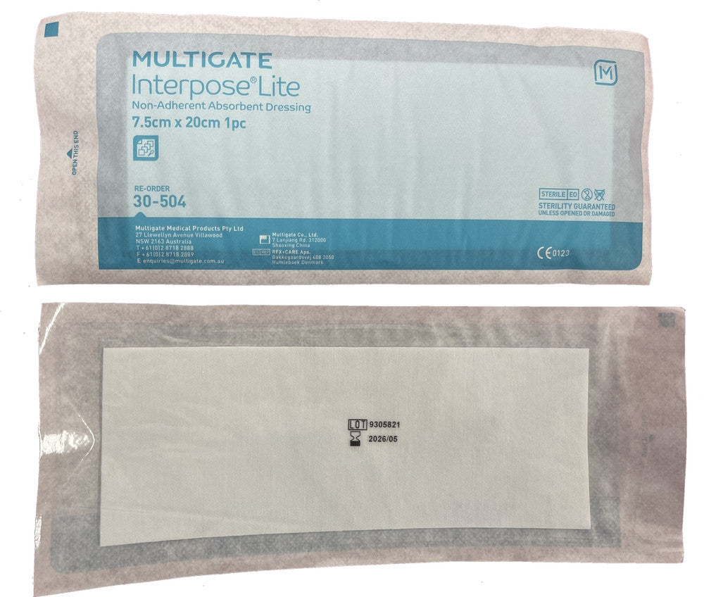 Multigate Interpose Lite Dressing Non Adhesive Sterile