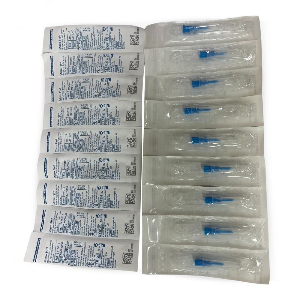 B. Braun MICRO PIN MP1000 Non-Vented, Single-Use Dispensing Pin (415019), 100/ box