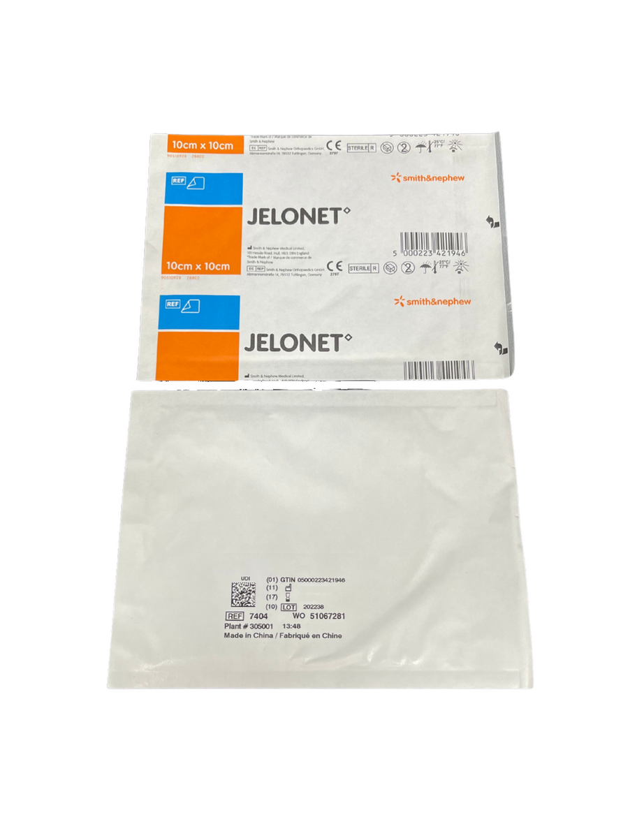 Smith & Nephew Jelonet Paraffin Gauze Dressing 10cmx10cm (7404)