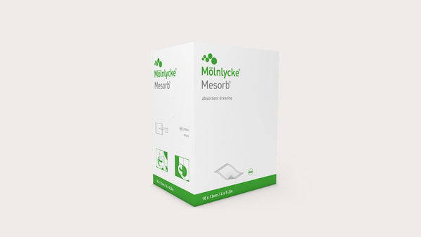Molnlycke Mesorb Highly Absorbent With Exudate Barrier Dressing - All Sizes