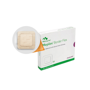 Molnlycke Mepilex Border Flex Soft Silicone Foam Dressing - All Sizes