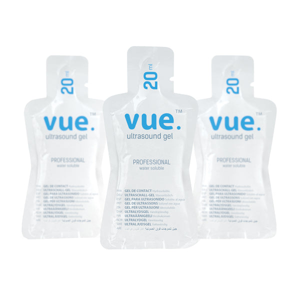Vue Ultrasound Gel Sachet 20mL, Pack of 30 (1156)