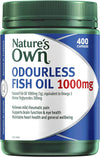 Natures Own Odourless Fish Oil Jar Of 400