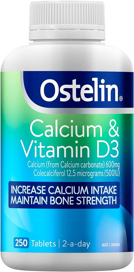 Ostelin Calcium & Vitamin D3, 250 Tablets