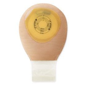 Hollister Pouchkins One-Piece Urostomy  Flat Drainable Clear Pouch Square barrier Without Filter, 0 - 38mm(CTF)