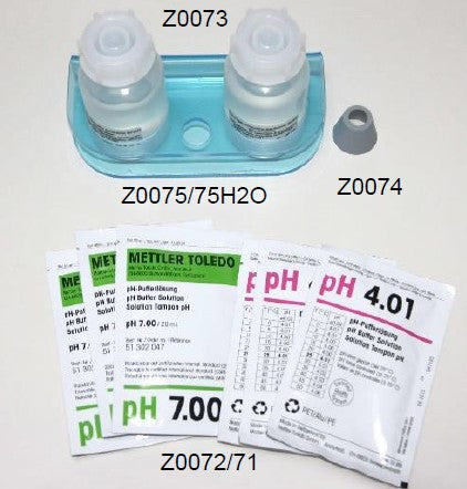 H2O Solution For Maintenance 100ml Bottle for Skin pH Meter