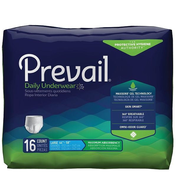 Cello Prevail Super Plus Underwear, (Small/Medium - Large - X-Large)