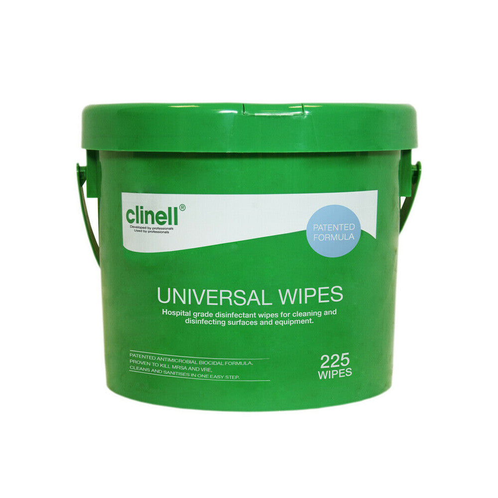 Clinell Universal Sanitising Wipes All surfaces & Safe on Hands