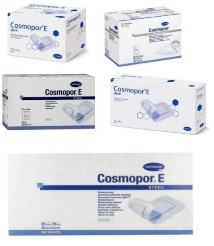 Hartmann Cosmopor E Self Adhesive Sterile Island Dressings All Sizes