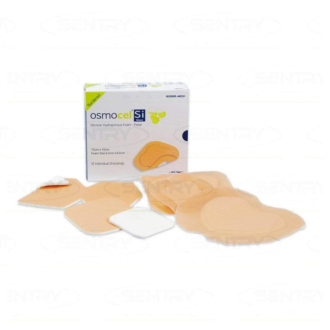 Sentry Osmocel Foam Sacral Butterfly Non Adhesive All Sizes