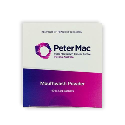 Peter Mac Mouthwash Powder 40 x 2.5g Sachets - Box of 40