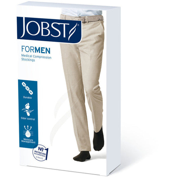 JOBST FORMEN Thigh High Closed Toe, 1Pair - All Sizes